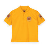 Youth Polo — Halloween Pumpkin- God Money Power