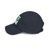 GMP 'God Money Power' Embroidered Classic Dad Cap — White Adjustable Baseball Hat