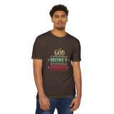 God Money Power T-Shirt – Retro Faith & Hustle Graphic Tee