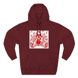 Three-Panel Fleece Hoodie
