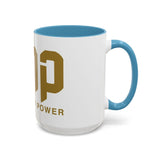 GMP Coffee Mug — "Good Money Power" Accent Ceramic Mug (11/15oz)