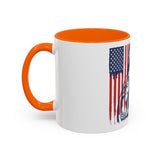 God, Money, Power Coffee Mug — Patriotic Street Art Accent Mug (11/15oz)