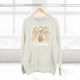 Hoodie — 'God, Money, Power' Vintage Crest Graphic Pullover
