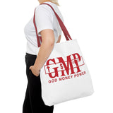 God Money Power (GMP) Red Logo Tote Bag – Faith & Wealth Statement Tote