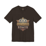 God Money Power Graphic Tee