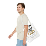 GMP God Tote Bag - 'GOD' Gold Emblem Canvas Tote