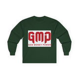 GMP "God Money Power" Long Sleeve Tee — Bold Faith & Hustle Shirt