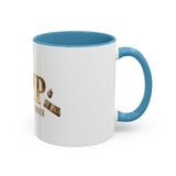 God Money Power (GMP) Accent Coffee Mug — Inspirational Religious Coffee Cup
