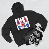 God Money Power Hoodie — Patriotic Faith-Inspired Graphic Hoodie