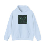 Angel Of Death Hoodie — Dark Green Guardian Graphic Pullover