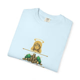 God Money Power T-Shirt — Angel, Stacks of Cash Graphic Tee