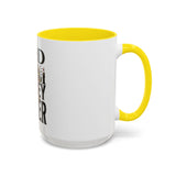 God Money Power-Coffee Mug — Skull Crown Gothic Accent Mug (11oz & 15oz)
