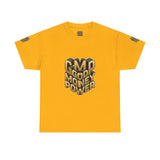 Money Power T-Shirt — Gold 3D "GMP Good Money Power" Graphic Tee