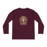 Youth Long Sleeve Tee — Gold Lion 'GMP' Athletic Team Shirt