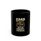 GMP Gold Money Power Black Coffee Mug – 11oz & 15oz
