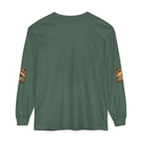 Long Sleeve T‑Shirt — "God Money Power" Pyramid Graphic