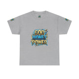 God Money Power T-Shirt — Bold Christian Faith & Prosperity Graphic Tee