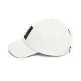 Dad Cap — Vintage Religious Icon Embroidered Hat (Sacred Bones Prayer)