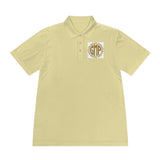 GMP 'God Money Power' Men’s Polo — Gold Logo Athletic Golf Shirt