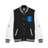 Letterman Jacket — 'God Money Power' Retro Graphic Varsity Jacket