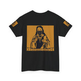 Jesus Bandana Graphic Tee — "God Money Power" Streetwear T-Shirt