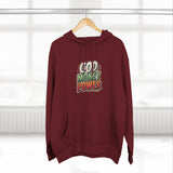 God Money Power Hoodie — Retro Bold Graphic Pullover