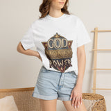 God Money Power Retro Crest T-Shirt