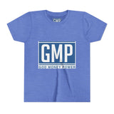 Youth Tee — GMP "God Money Power" Logo Tee (Kids Religious Faith Shirt)