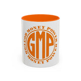 Money Power Circle Accent Coffee Mug — GMP Retro Logo 11/15oz