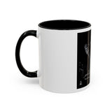 Angel Of Death Grim Reaper Black Accent Coffee Mug — Dark Gothic Scythe Design (11/15oz)