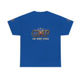 GMP "God Manly Power" Graphic Tee — Bold Logo Cotton Shirt