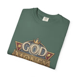 God Money Power Retro Crest T-Shirt