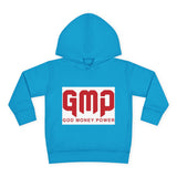 Toddler Hoodie — 'GMP' God Money Power Red Logo Pullover