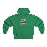 God Money Power Hoodie — Bold Retro Graphic Religious Statement Sweatshirt