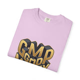 Good Money Power Graphic Tee — GMP 3D Gold Lettering T-Shirt