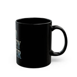 God Money Power Black Mug – Inspirational Faith & Success Coffee Cup (11oz/15oz)