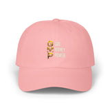 Dad Cap — Gold Leopard "GWP: Good Weekend Planner" Embroidered Baseball Hat