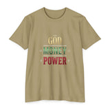 God Money Power T-Shirt — Faith & Finance Graphic Tee