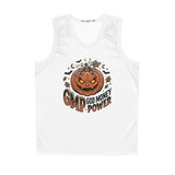 Halloween Pumpkin 'GMP God Money Power' Basketball Jersey