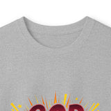 God Money Power Long Sleeve Tee — Inspirational Faith & Wealth Graphic Shirt