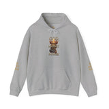 God Money Power Hoodie — Graphic Religious Statement Sweatshirt