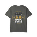 GMP GOD Money Power Graphic T-Shirt — Inspirational Faith & Success Tee