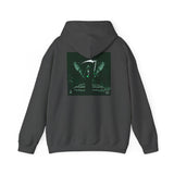 Angel Of Death Hoodie — Dark Green Guardian Graphic Pullover