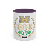 GMP Coffee Mug — “GOD Money Power” Motivational Accent Mug