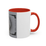 God Money Power Accent Coffee Mug — Edgy Religious Streetwear Design (11/15oz)