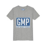 Youth Tee — GMP "God Money Power" Logo Tee (Kids Religious Faith Shirt)