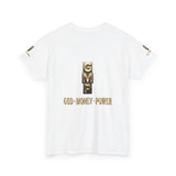 God · Money · Power Tee — GMP Gold Block Logo T-Shirt