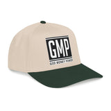 GMP 'God Money Power' Mid-Profile Baseball Cap — Embroidered Logo Snapback