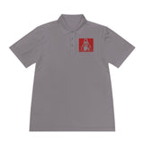Polo Shirt — Religious Graphic 'God Money Power' Chest & Back Print