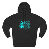 God Money Power Hoodie — Religious Statement Pullover with Bold Typography